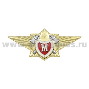 20 05 0060 Значок мет. Классность МЧС Мастер