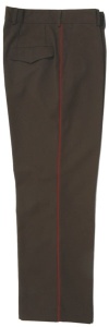 Брюки ПШ (оливков) крас.кант