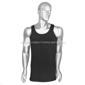 Майка кулирка черная