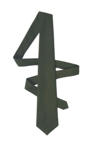 Галстук самовяз (оливков)