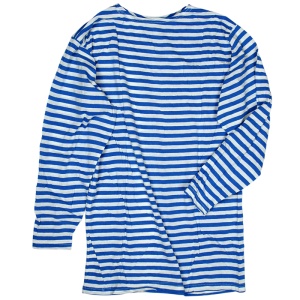 Тельняшка х/б кулирка (голубая)