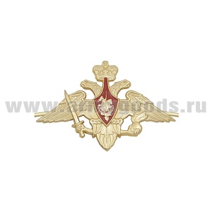 07020026 Эмбл. на тулью мет. Сухопутных войск бол.