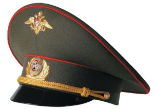 Фуражка машинная вышивка ВС