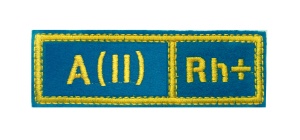 П 14-2-2 полоска.выш. гр. кр. вторая полож. голуб. сукно