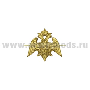 07030205 Эмбл. петл. мет. Росгвардия зол.