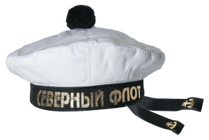 Бескозырка сувенирная с помпоном СФ 2