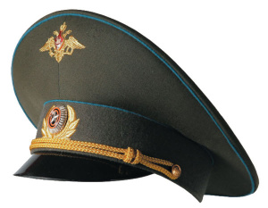 Фуражка машинная вышивка ВДВ