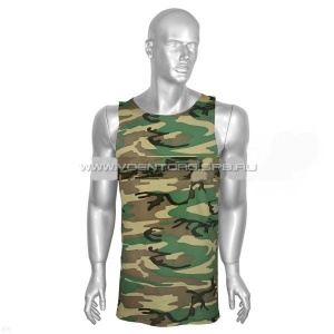 Майка кулирка кмф (зеленая)