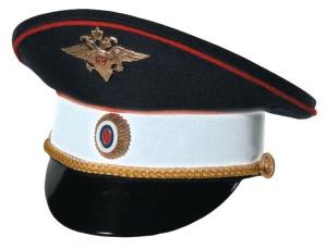 Фуражка сувенирная миниатюрная ДПС