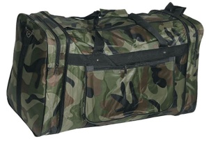 Сумка скл.тверд.ткань 30л кмф зел