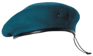 Берет бесшовный (голубой)