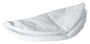 Чехол на бескозырку белый