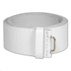 Ремень кож.зам бел. под бляху