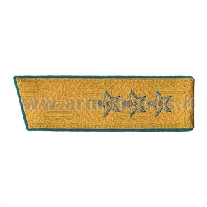 06140066 погоны ВВС-ВДВ-ВКС ген-полк гол. кант парадн скош 