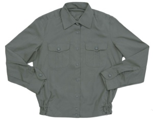 Рубашка жен.дл.рук (олив)