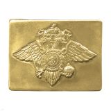 13010009 Бляха латунь с орлом МВД 