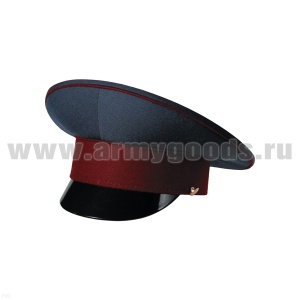 Фуражка простая ФСИН серо-синяя с краповым кантом