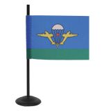 22030006 Флажок миниат. на подставке с липуч. (4,5х7 см) ВДВ СССР