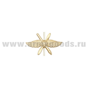 07030201 Эмбл. петл. мет. Военно-космическая оборона зол.