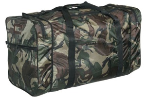 Сумка складная мяг.тк 90л.КМФ зел.