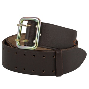 Ремень офицерский кожаный (коричневый)