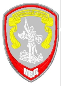 4-27-15 шевр.выш. Полиция ЦА красн. рамка (мал) св. серая ткань 