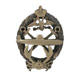 20 04 0399 Значок мет. 29 отдельная бригада ПЛ 3 корпус (ПЛ, орел, краб с 3 звездами) 