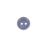08050002 Пуговица пласт. рубаш с 2 отвер серо-голуб 