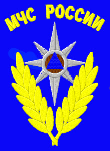 ФСП-39(3) Футболка с вышивкой на груди и на спине МЧС РОССИИ (эмблема)
