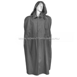 Плащ-накидка (серая)