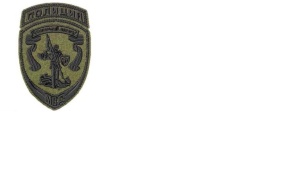 4-22-1 Шеврон вышит. СОТРУДНИКИ ПОДРАЗДЕЛЕНИЙ ЦЕНТРАЛЬНОГО АППАРАТА МВД РФ (оливк)