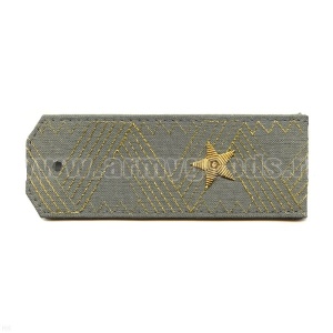 06140049 Погоны ген-майор рубаш олив