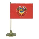 22030004 Флажок миниат. на подставке с липуч. (4,5х7 см) Главкома ВС СССР
