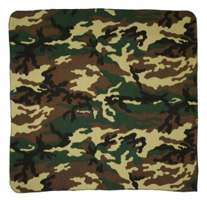 Бандана интерлок- КМФ зеленая