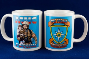 Кружка фарфор(250мм) МЧС