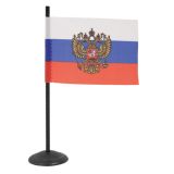 22030002 Флажок миниат. на подставке с липуч. (4,5х7 см) Главкома ВС РФ