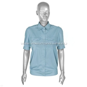 Рубашка женская с коротким рукавом МЧС