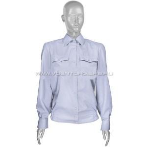Рубашка женская с длинным рукавом (полиция)
